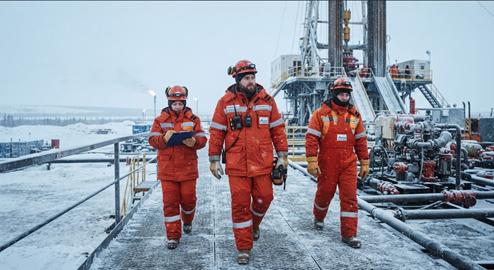Зимняя спецодежда для нефтяной промышленности в ХМАО и ЯНАО